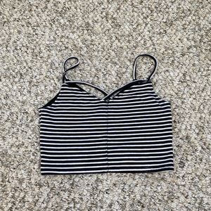 Hollister stripe cami top